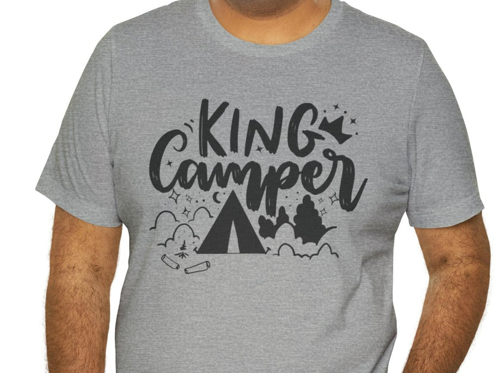 Camper King Unisex Jersey Short Sleeve Tee.