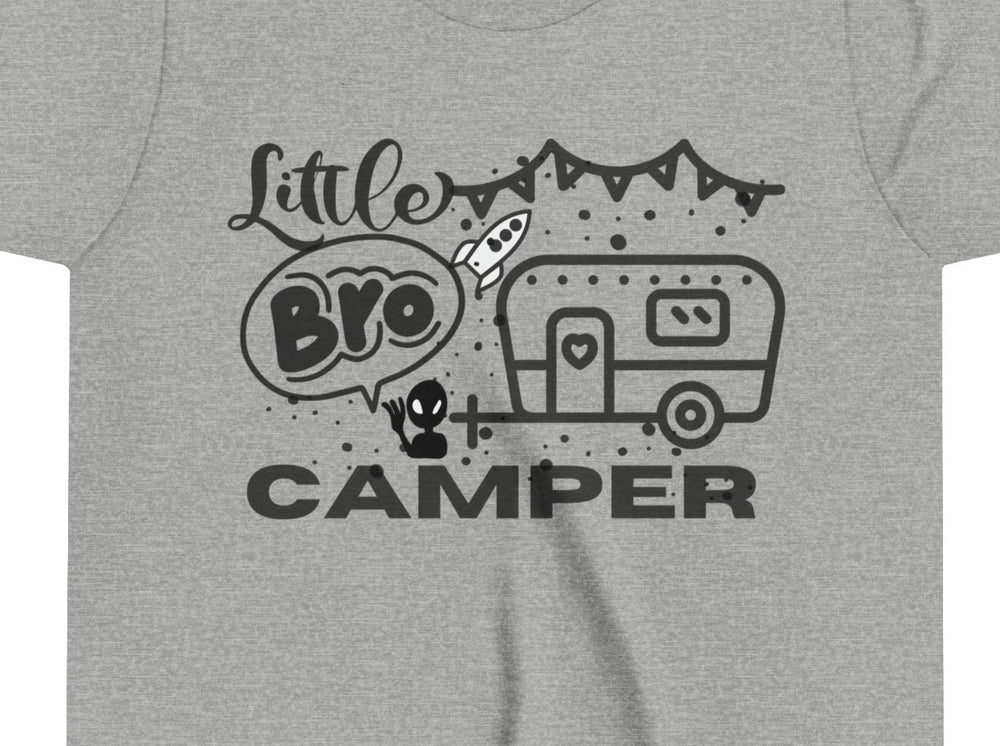 Little Bro Camper Youth Short Sleeve Tee.