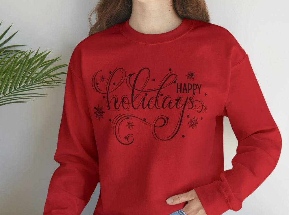 Happy Holidays Unisex Heavy Blend™ Crewneck Sweatshirt.