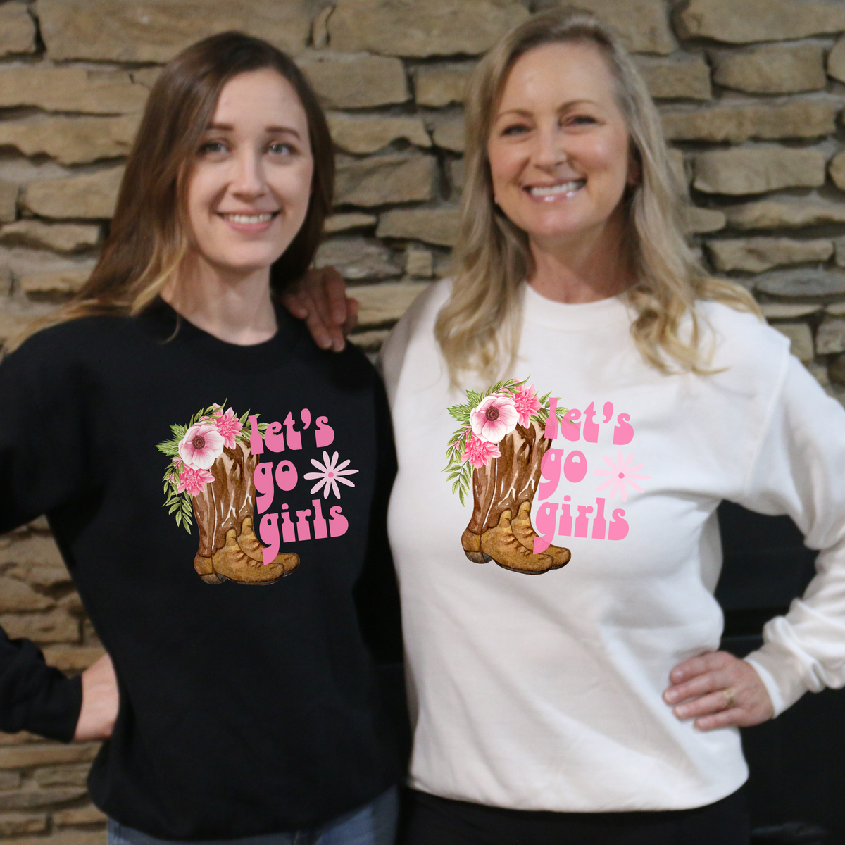 Let's Go Girls Unisex Heavy Blend™ Crewneck Sweatshirt